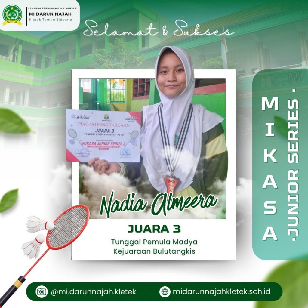 Juara 3 Tunggal Putri - Mikasa Tournament Surabaya